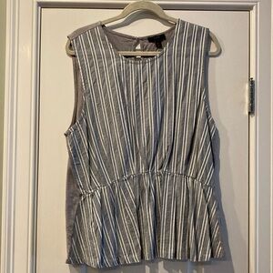 J Crew Mixed Media Top